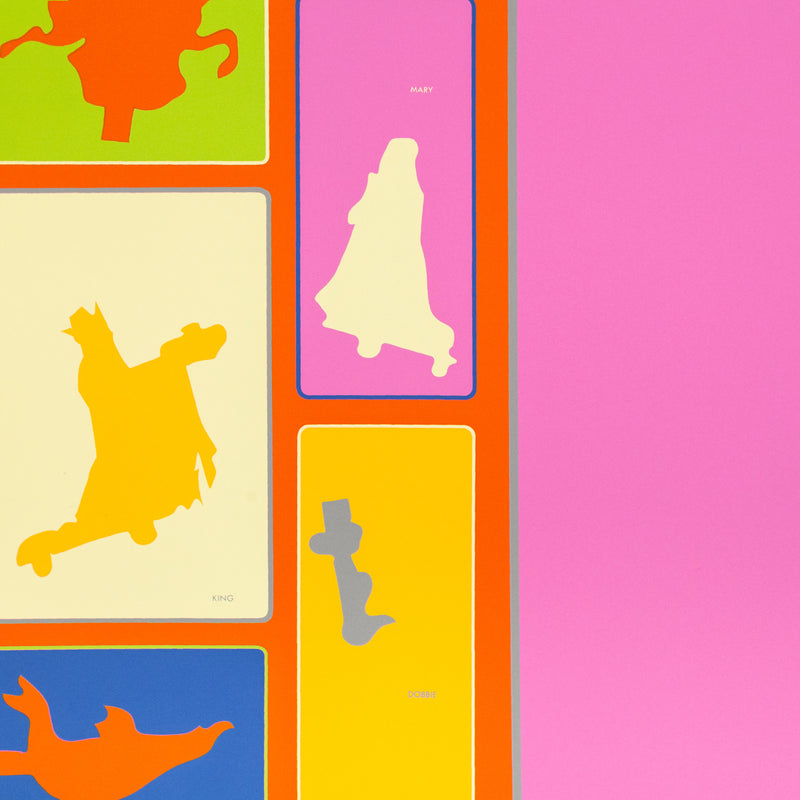 Harold Town Child's Punchout Silkscreen Caviar20 prints