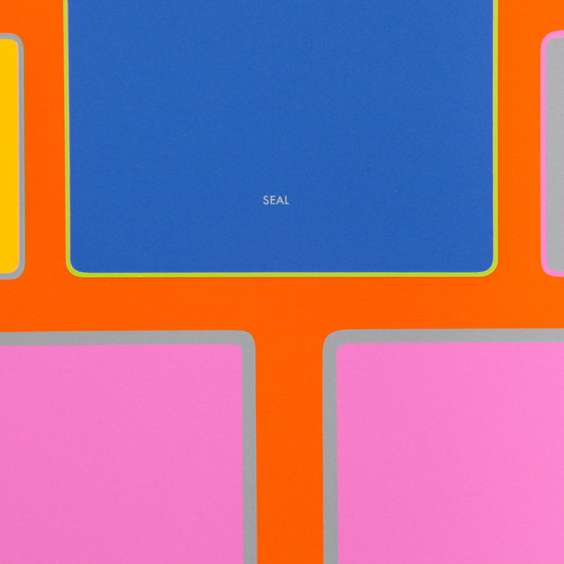 HAROLD TOWN "CHILD'S PUNCHOUT" 1971 SILKSCREEN