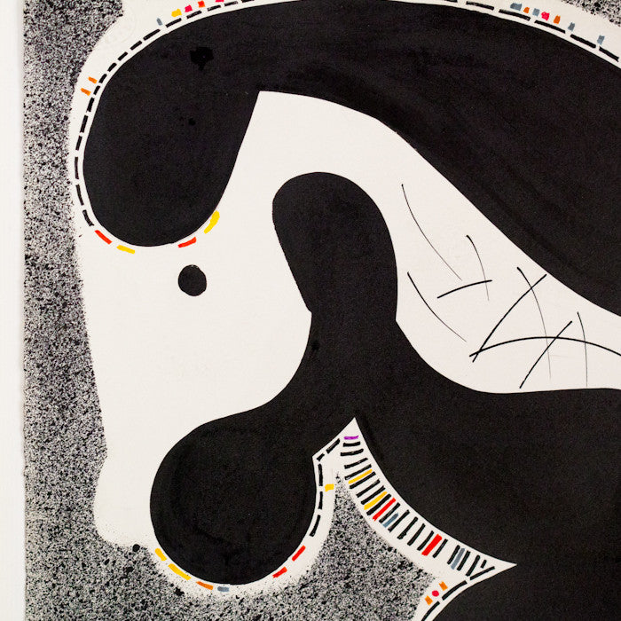 HAROLD TOWN "TOY HORSE #11" DRAWING, 1978