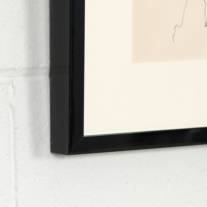 JACK SHADBOLT "COLUMN STUDY" DRAWING, 1965