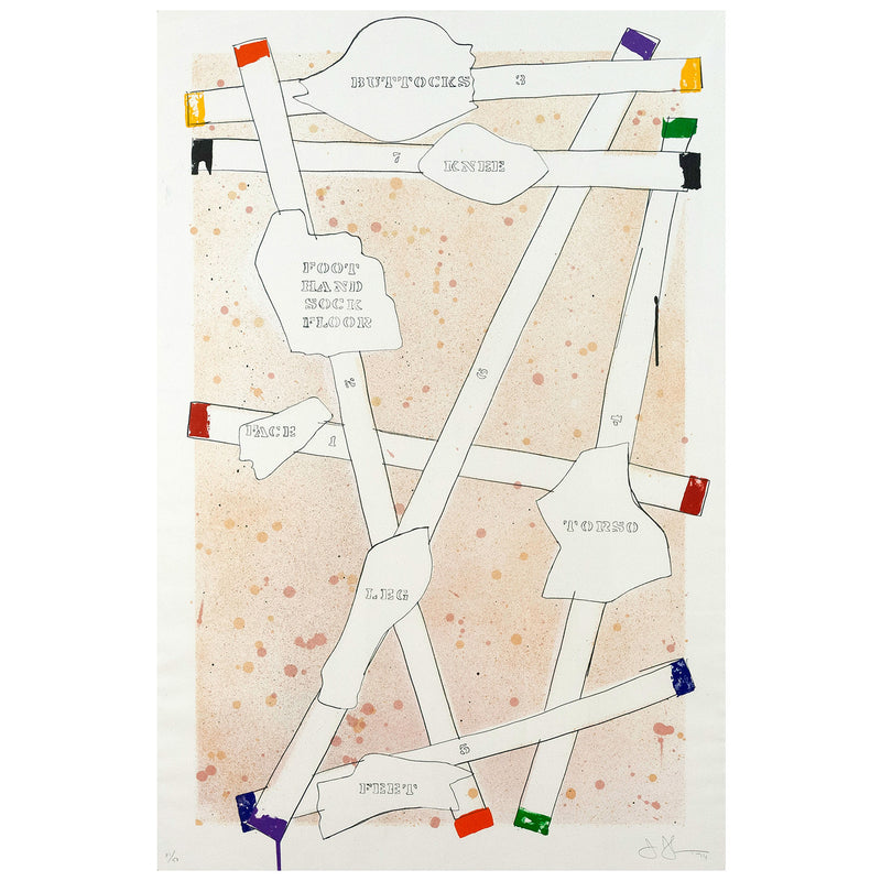 Jasper John prints Caviar20