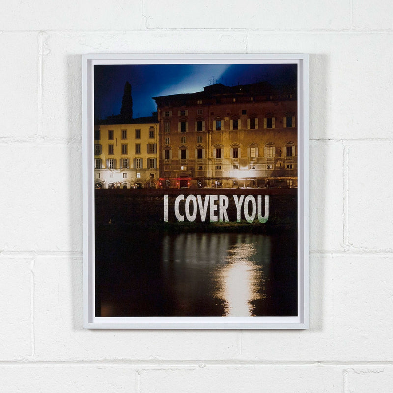 JENNY HOLZER "I COVER YOU" PHOTO, 1996