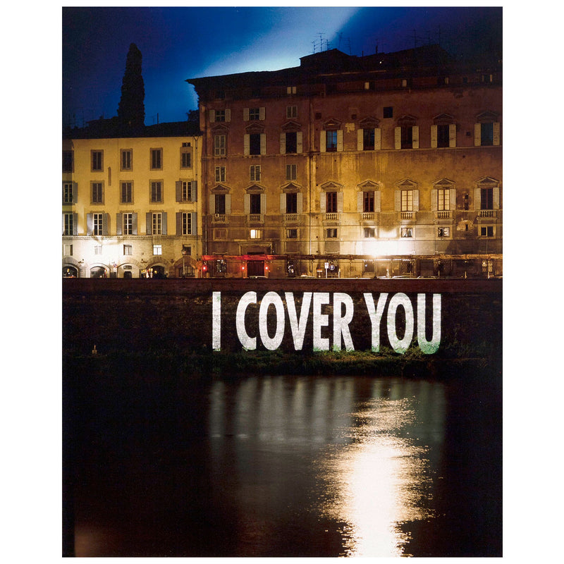 JENNY HOLZER "I COVER YOU" PHOTO, 1996