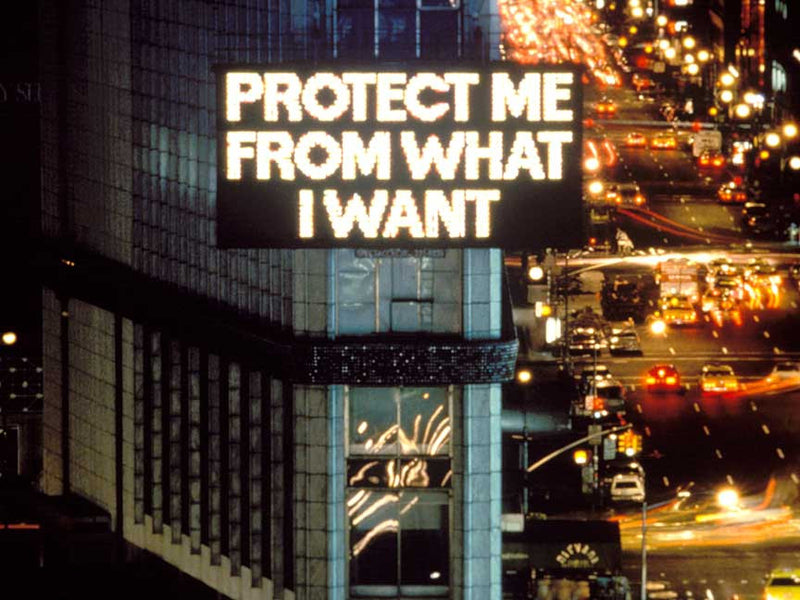 JENNY HOLZER "SELECTION FROM LIVING"