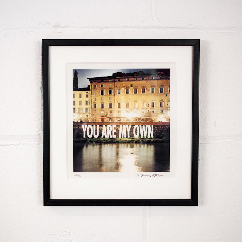 JENNY HOLZER "YOU ARE MY OWN" 1996