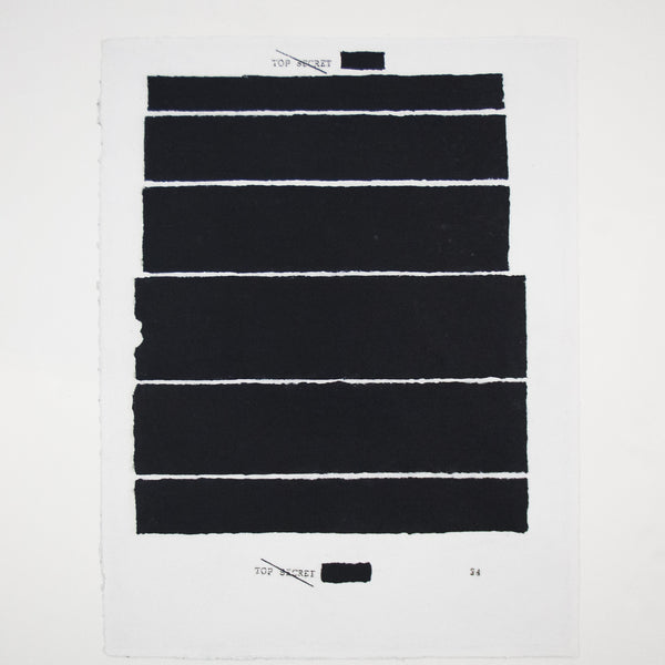 JENNY HOLZER "TOP SECRET" 2012