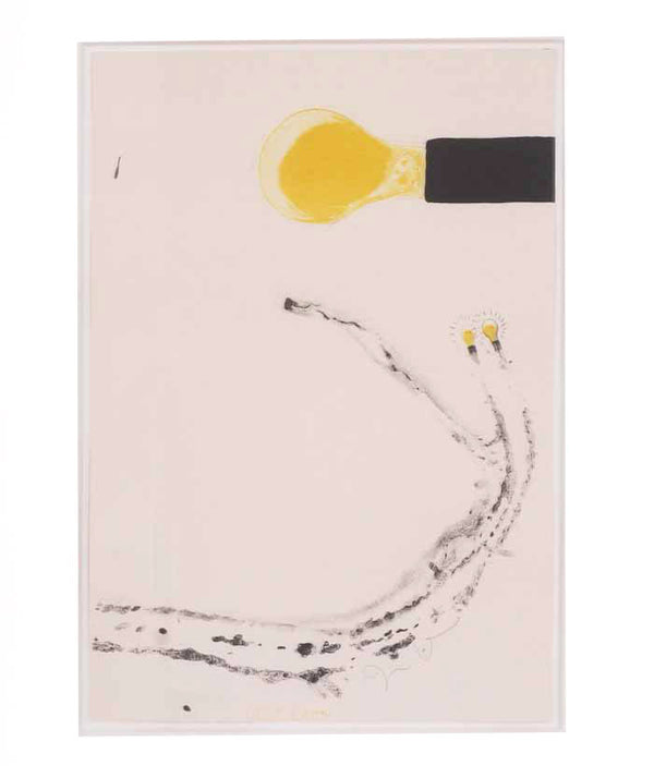 JIM DINE "HOSE LAMP / DORIAN GRAY" LITHOGRAPH ,1968