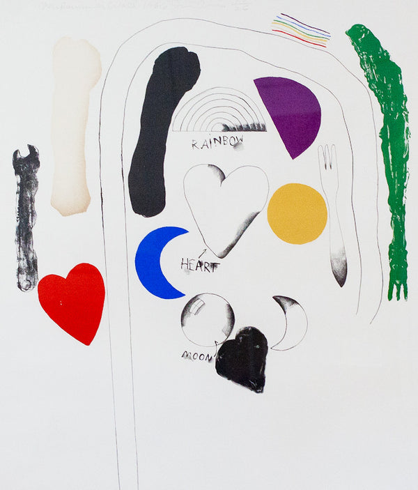 JIM DINE "MIDSUMMER WALL" 1966