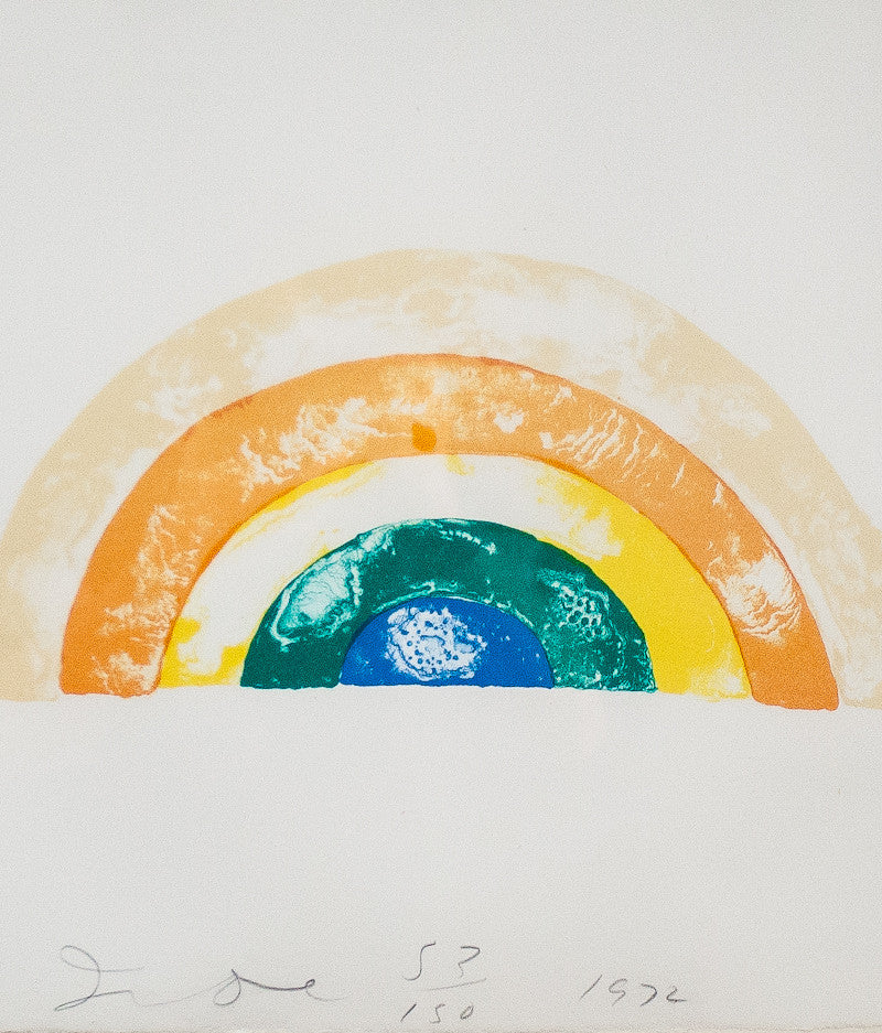 JIM DINE、RAINBOW、希少画集画、状態良好
