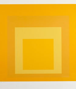 Josef Albers WLS - I Square Yellow prints Caviar20