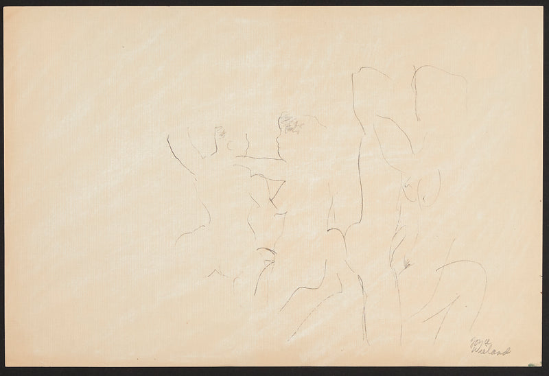 Joyce Wieland, erotic drawing, works on paper, Caviar20
