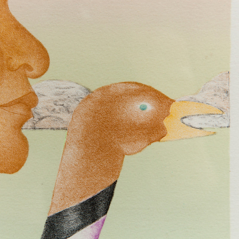 JOYCE WIELAND "ARTIST OF CAPE DORSET" LITHO, 1979