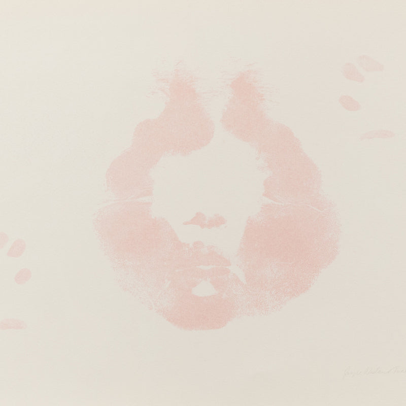 JOYCE WIELAND "LIPSTICK - FACING NORTH" LITHO, 1973