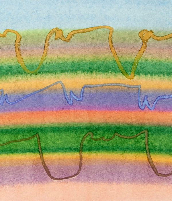 KM GRAHAM "BAFFIN ISLAND" DRAWING 1977
