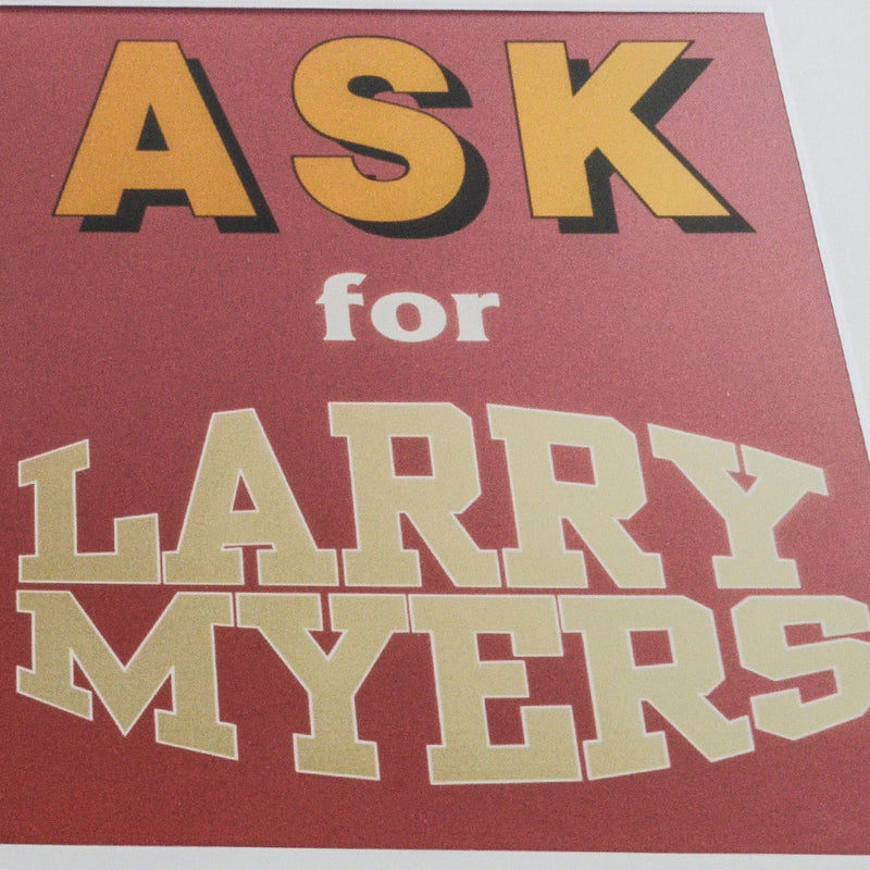 TEST KEN LUM "ASK FOR LARRY MYERS", 1990