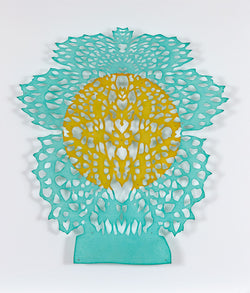 Lizz Aston, Monument (To A Future Self), hand cut paper, 2020, Caviar 20