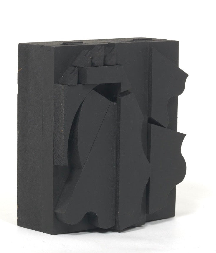 Louise Nevelson, Dark Cryptic, sculpture, 1979 Caviar20