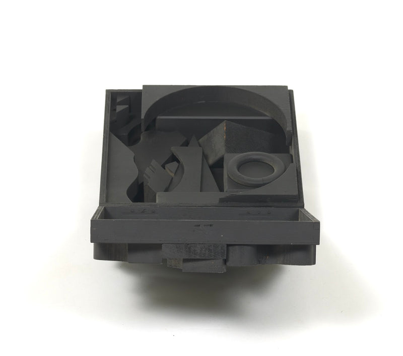 Louise Nevelson, Dark Cryptic, sculpture, 1979 Caviar20