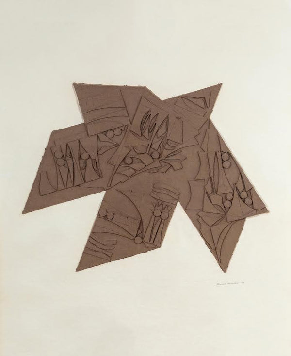 Louise Nevelson, Nightstar, Cast paper relief, 1980, Caviar20