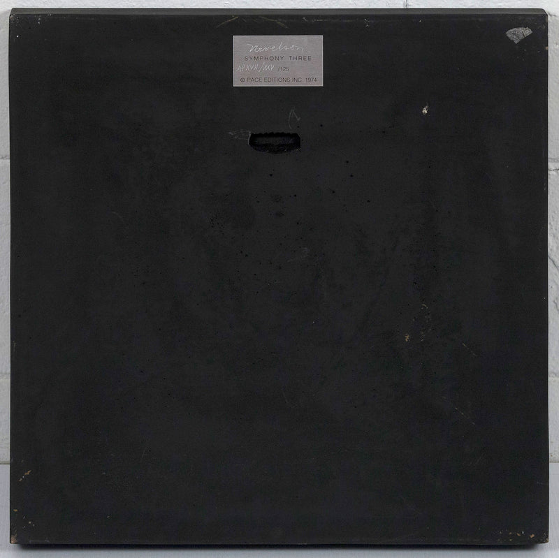 Louise Nevelson, Symphony Three, Relief Sculpture, 1974, Caviar 20