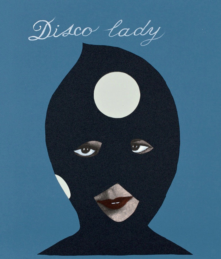 Marcel Dzama, Disco Lady, Ink, lithograph and silkscreen, 2017, Caviar20