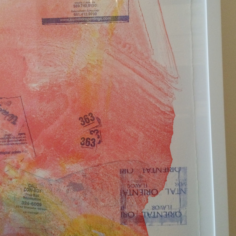 MARY WEATHERFORD "CALIFORNIA" LITHO, 2012