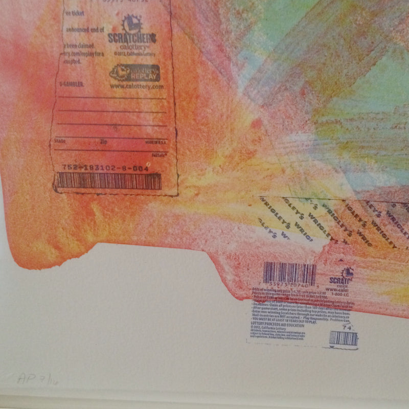 MARY WEATHERFORD "CALIFORNIA" LITHO, 2012