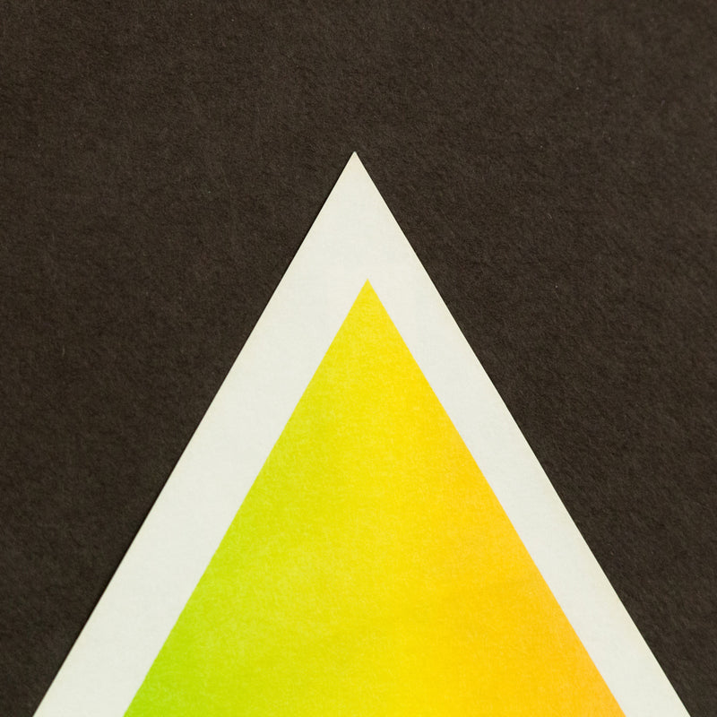MICHAEL HAYDEN "TRI-FOUNTAIN" LITHOGRAPH, 1976