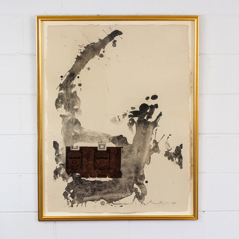 ROBERT MOTHERWELL "TOBACCO ROTH" LITHO, 1975
