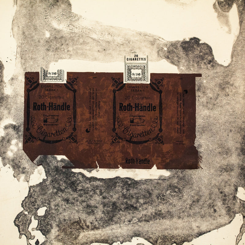 ROBERT MOTHERWELL "TOBACCO ROTH" LITHO, 1975