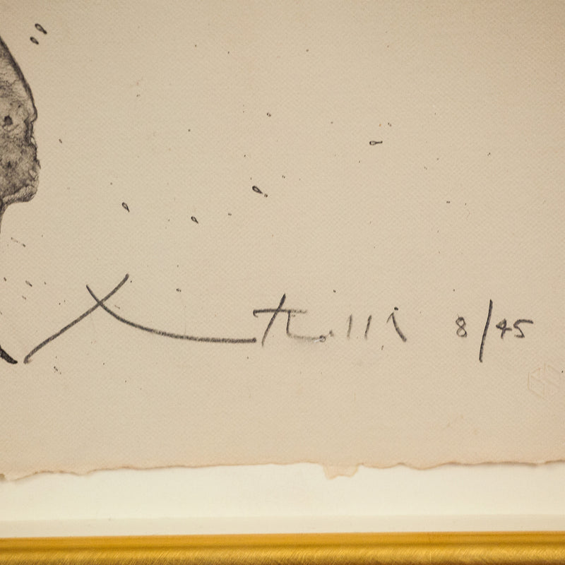 ROBERT MOTHERWELL "TOBACCO ROTH" LITHO, 1975