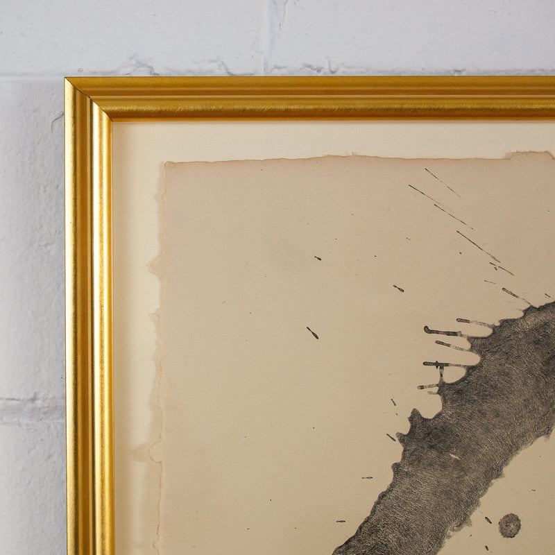 ROBERT MOTHERWELL "TOBACCO ROTH" LITHO, 1975