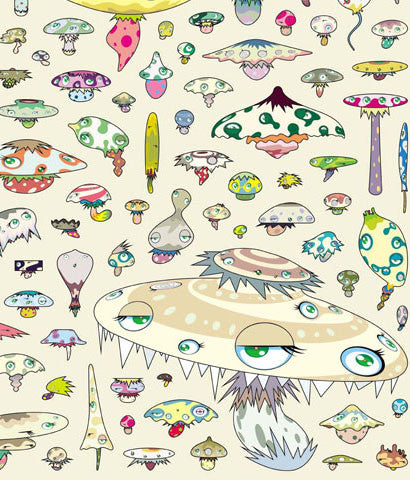 MURAKAMI "CHAMPIGNONS" LITHOGRAPH