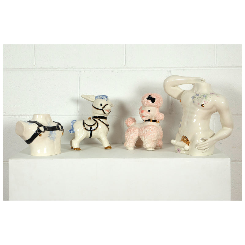 PANSY ASS CERAMICS "GOGO BOI" PORCELAIN, 2020
