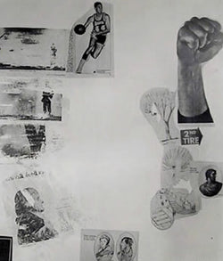 ROBERT RAUSCHENBERG "CURRENTS" SILKSCREEN, 1970