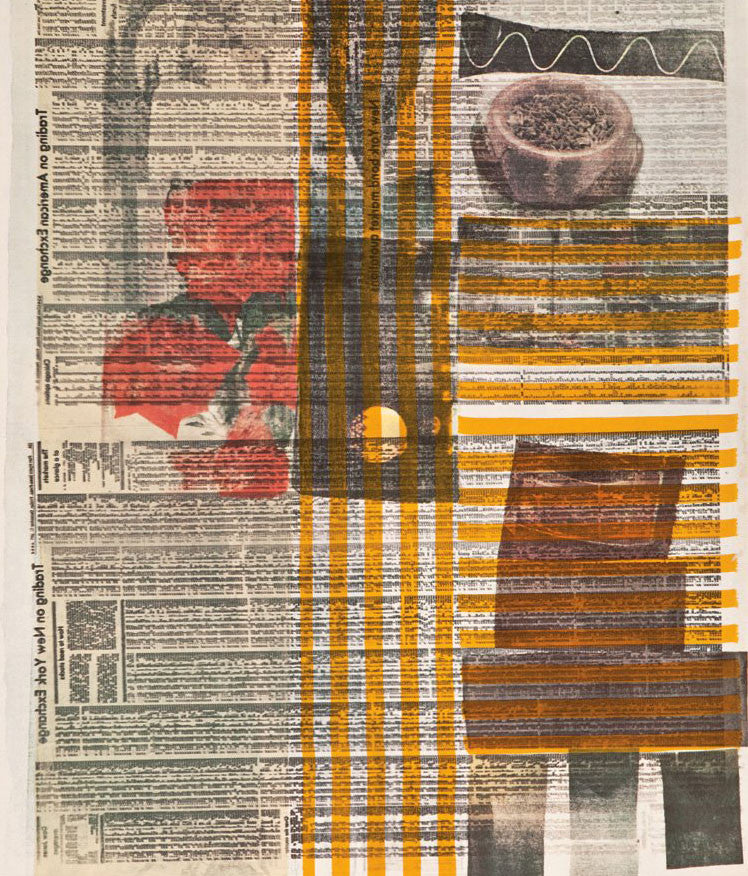 ROBERT RAUSCHENBERG "ONE MORE / HALFWAY THERE" SCREENPRINT, 1979