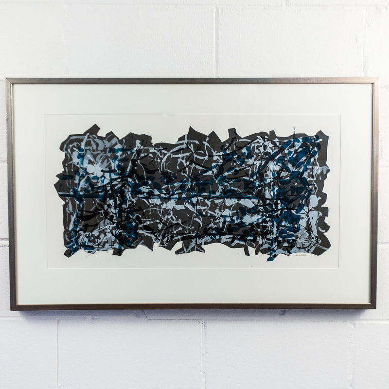 JEAN-PAUL RIOPELLE "LA HAIE" LITHO, 1967