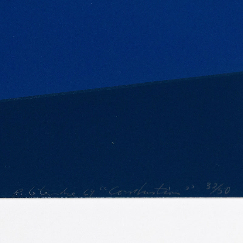 RITA LETENDRE "CONSTRUCTION" SILKSCREEN, 1969
