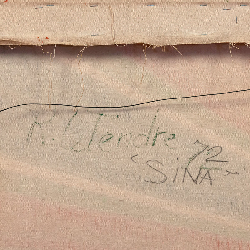RITA LETENDRE "SINA" PAINTING, 1972