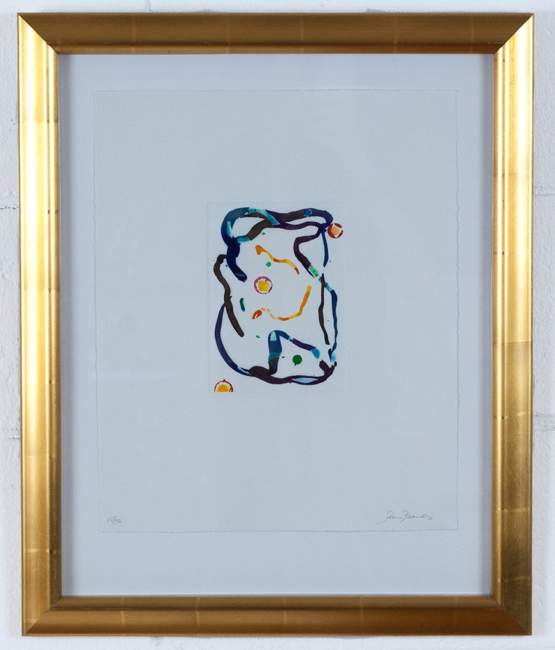 SAM FRANCIS "UNTITLED ETCHING" 1992
