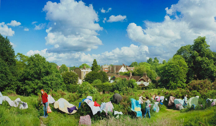 SCOTT MCFARLAND "DRYING LAUNDRY" 2007