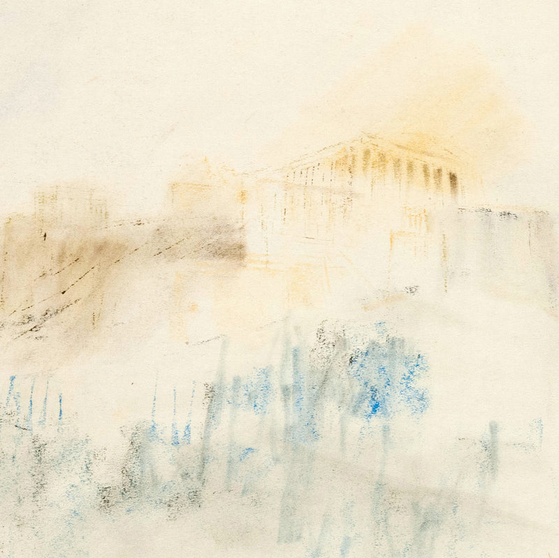 TAKAO TANABE "ATHENS" DRAWING, 1955