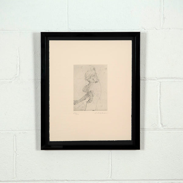 Tony Scherman 1999 etching Lady Macbeth, Caviar20