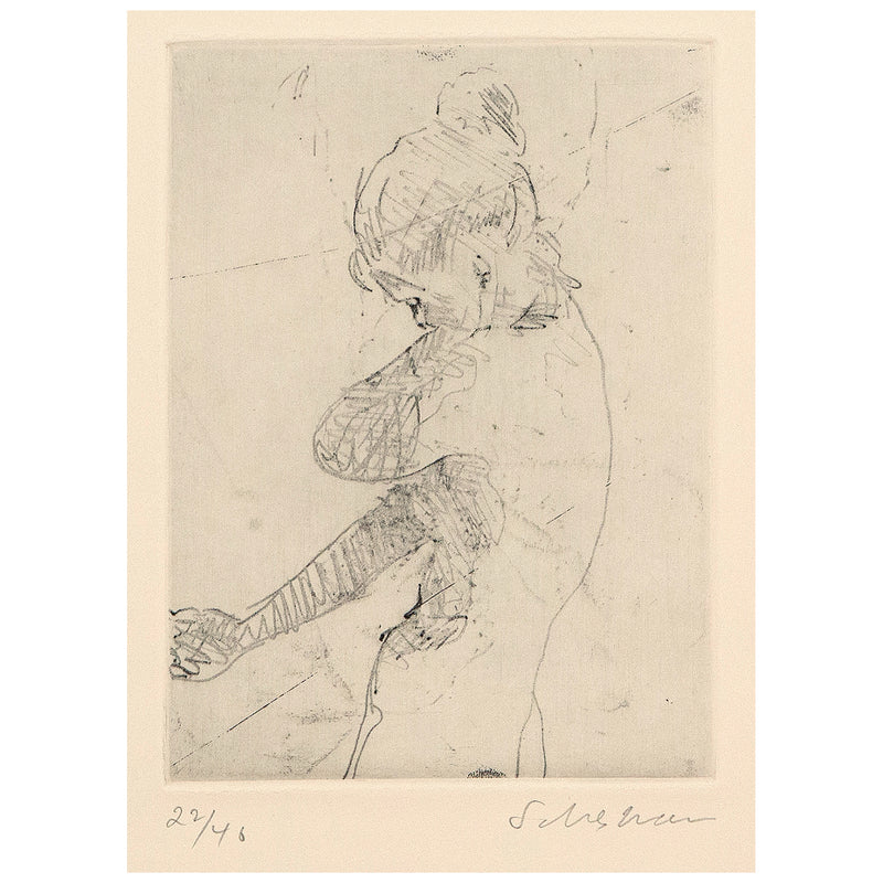 Tony Scherman 1999 etching Lady Macbeth, Caviar20 