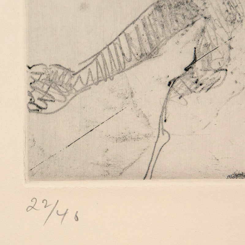 Tony Scherman 1999 etching Lady Macbeth, Caviar20 edition