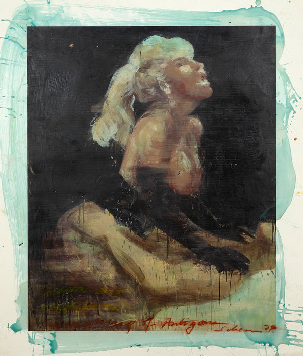 Tony Scherman painting My Mummy Jocasta, Caviar20