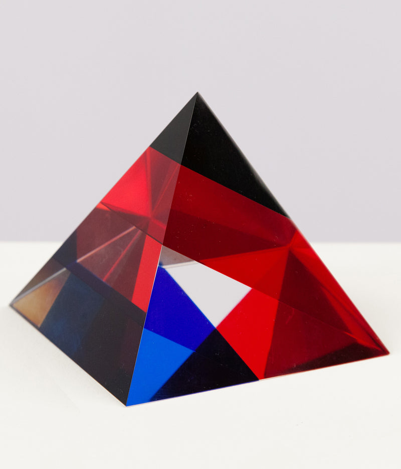Vasa Mihich triangle acrylic red Caviar20