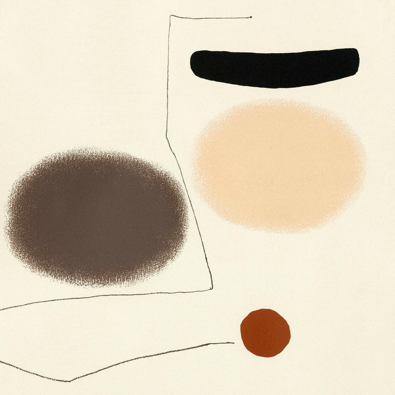 VICTOR PASMORE "POINTS OF CONTACT" SCREENPRINT, 1972