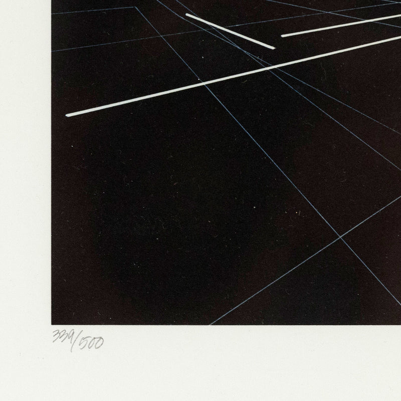 Zaha Hadid Vitra Fire Station, Collotype print, 1993,  Caviar20