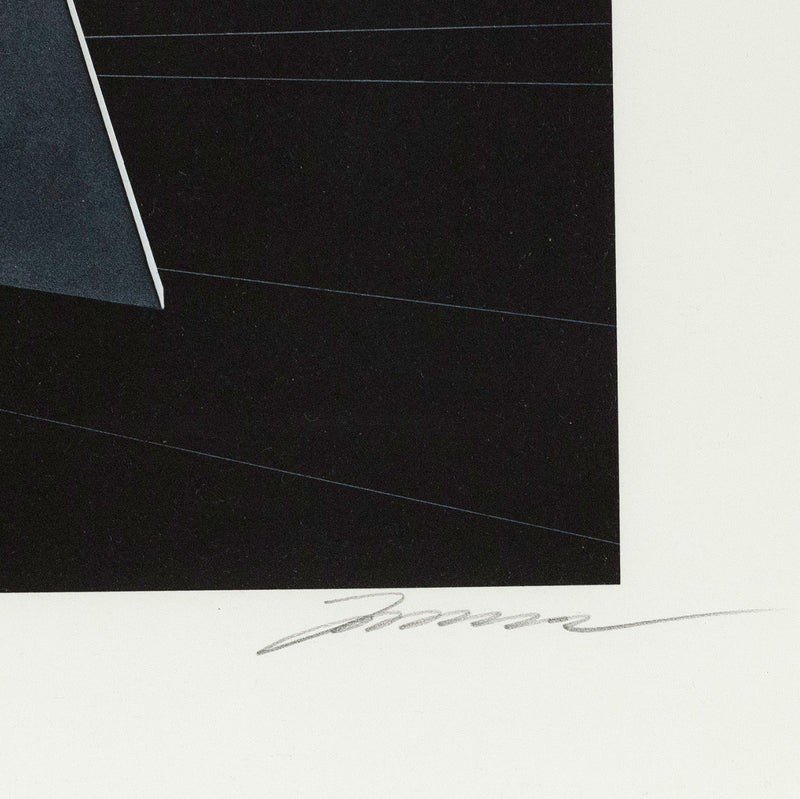 Zaha Hadid Vitra Fire Station, Collotype print, 1993,  Caviar20